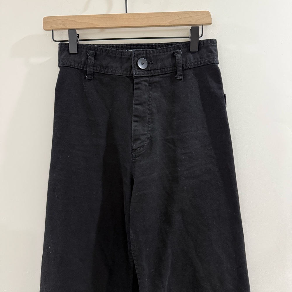 ZARA BLACK THE MARINE STRAIGHT JEANS - Picture 11 of 12
